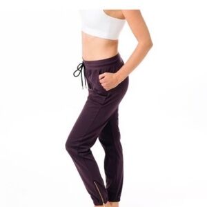 ZyiaWomen's Eggplant Joggers